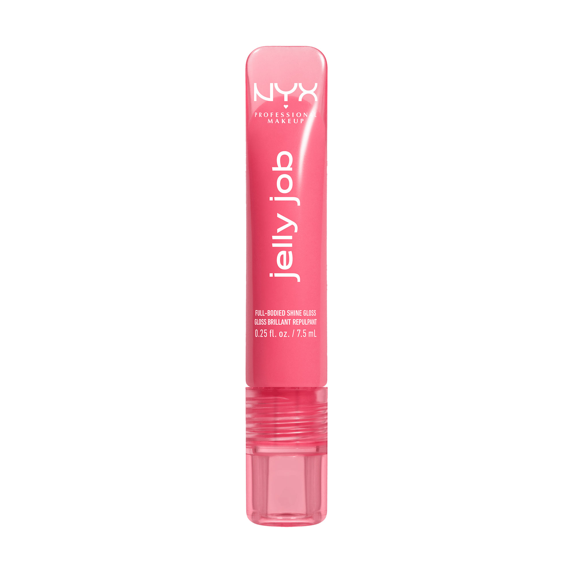 Блиск для губ NYX Professional Makeup Jelly Job Full-Bodied Shine Gloss 07 Jelly Blushin', 7.5 мл